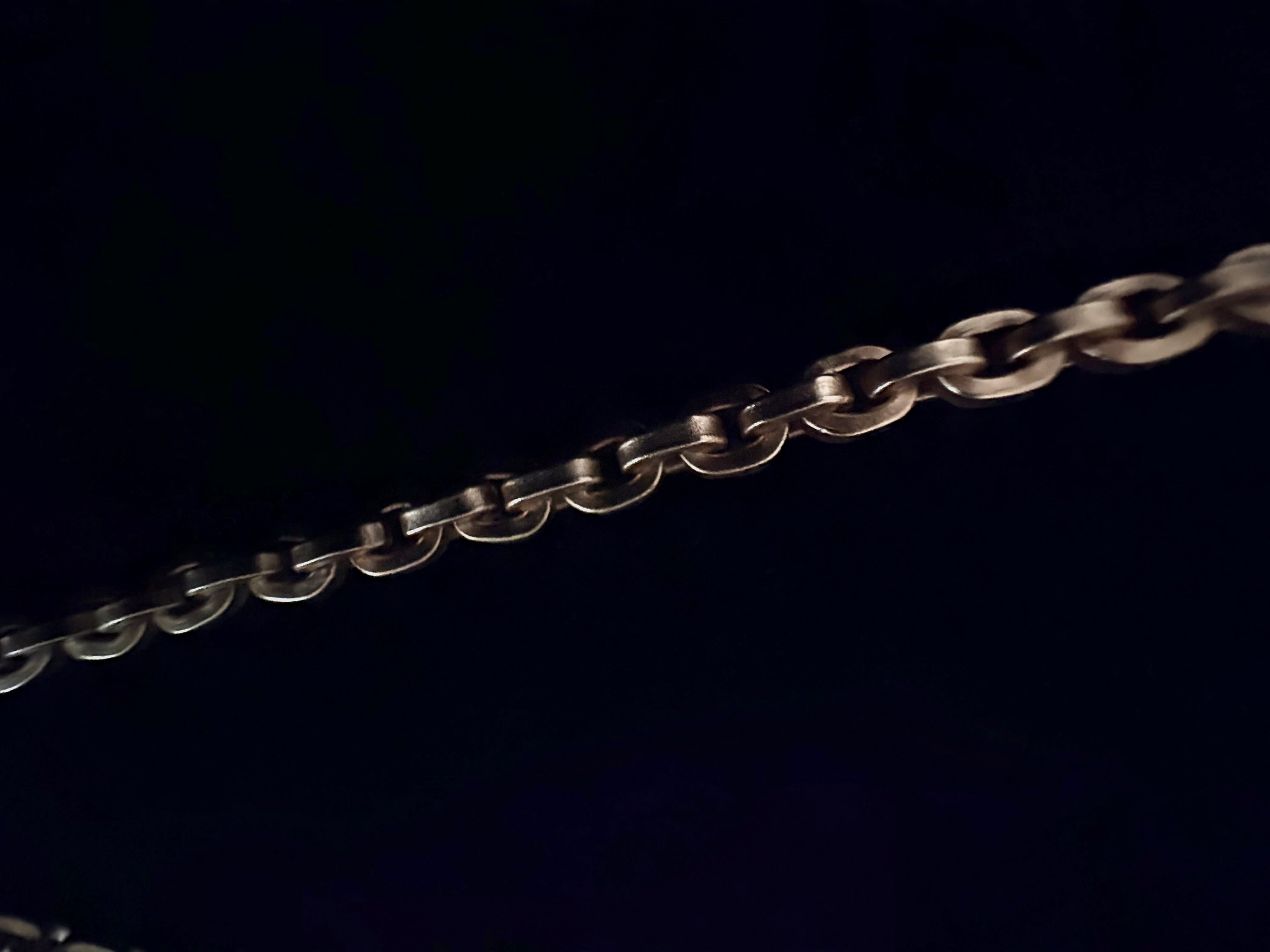 Karl Lagerfeld Textured Cross Pendant Necklace Circa 1990s