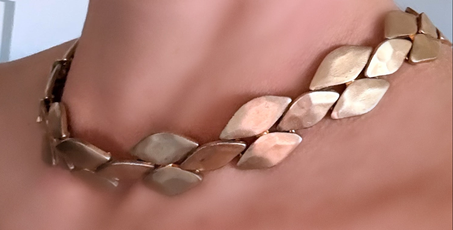 Givenchy Marquise Link Collar Necklace, Circa 1980s–1990s
